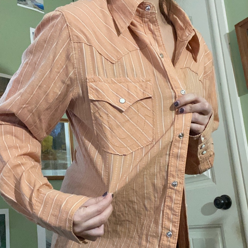 True Religion Snap Button Long Sleeve
